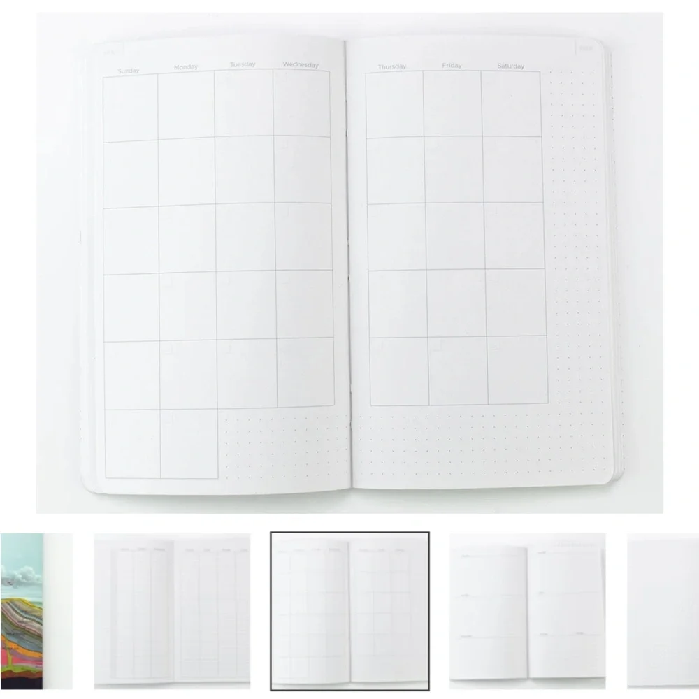New Colorful Earth's Geology Yearly Planner